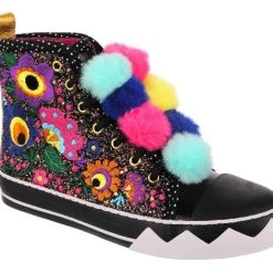 Irregular Choice Carnival Carnation Black