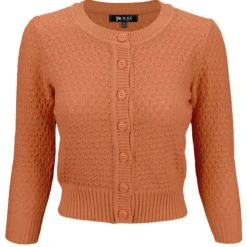 Mak Cardi Dusty Orange