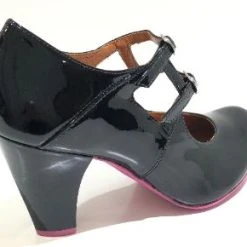 Cristofoli Jessica Patent Black -Hot Chocolate Design shop JessicaBK4