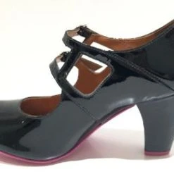 Cristofoli Jessica Patent Black -Hot Chocolate Design shop JessicaBK6