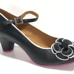 Cristofoli Julia Black With White Trim