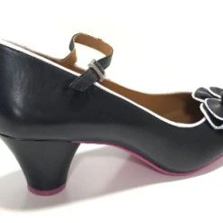 Cristofoli Julia Black With White Trim 4 Cristofoli Julia Black With White Trim -Hot Chocolate Design shop JuliaBlack3