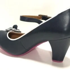 Cristofoli Juliet Navy Blue With White Trim 5 Cristofoli Juliet Navy Blue With White Trim -Hot Chocolate Design shop JulietNavy4