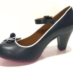 Cristofoli Juliet Navy Blue With White Trim 6 Cristofoli Juliet Navy Blue With White Trim -Hot Chocolate Design shop JulietNavy5