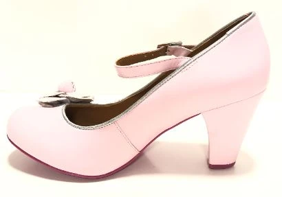 Cristofoli Juliet Soft Pink With Silver Trim - Image 5