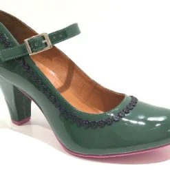 Cristofoli Tania Patent Dark Green