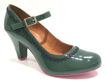 Cristofoli Tania Patent Dark Green Cristofoli Tania Patent Dark Green -Hot Chocolate Design shop TaniaGN1