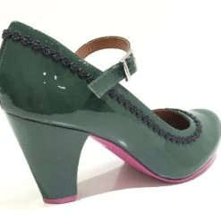 Cristofoli Tania Patent Dark Green 4 Cristofoli Tania Patent Dark Green -Hot Chocolate Design shop TaniaGN3