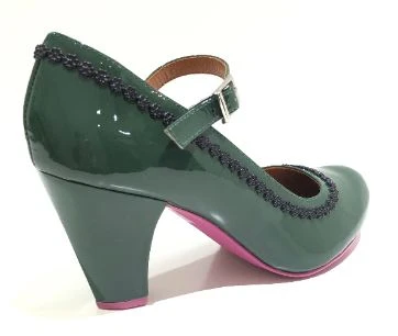 Cristofoli Tania Patent Dark Green Cristofoli Tania Patent Dark Green -Hot Chocolate Design shop TaniaGN3